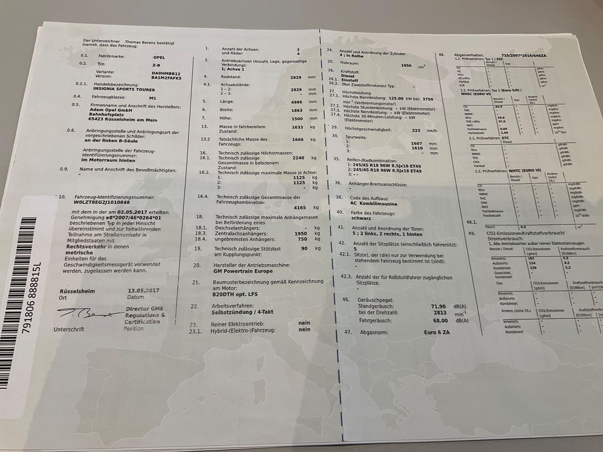 Opel Insignia d'occasion