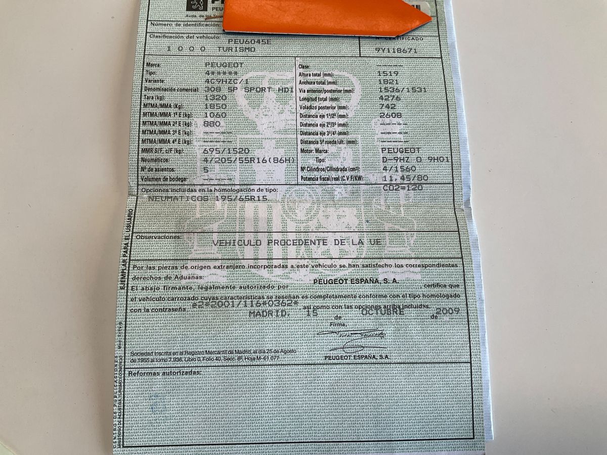 Peugeot 308 d'occasion