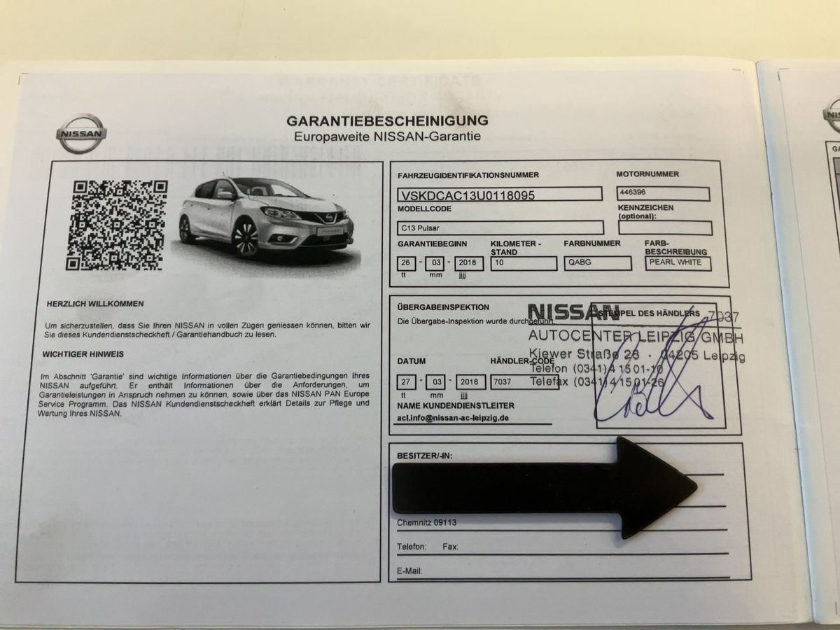 Nissan Pulsar 2018 — photo 24