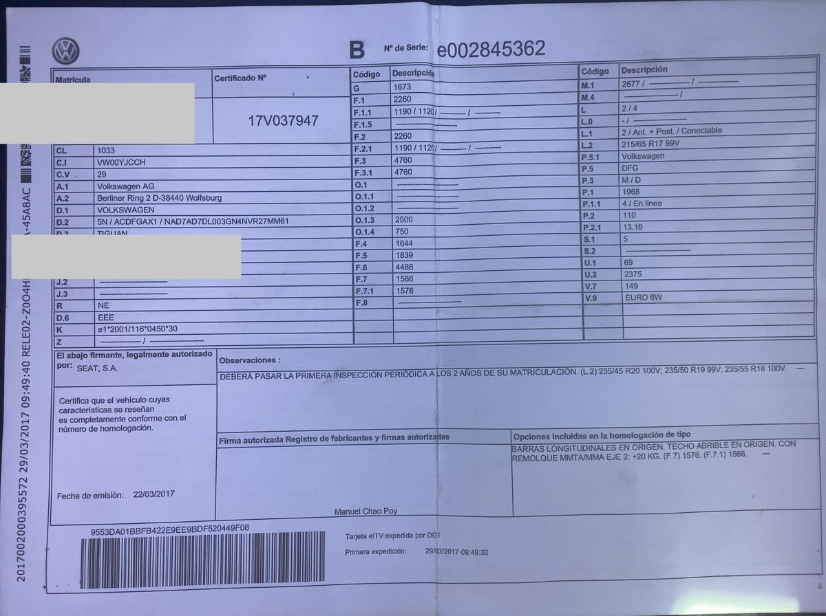 Volkswagen Tiguan d'occasion