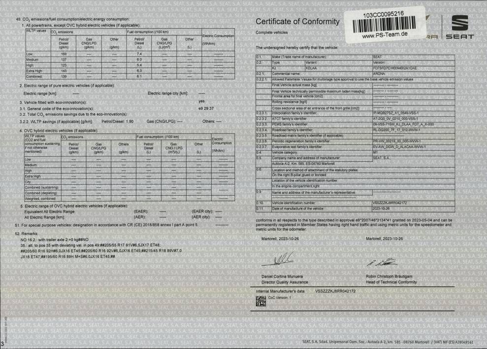 Seat Arona d'occasion