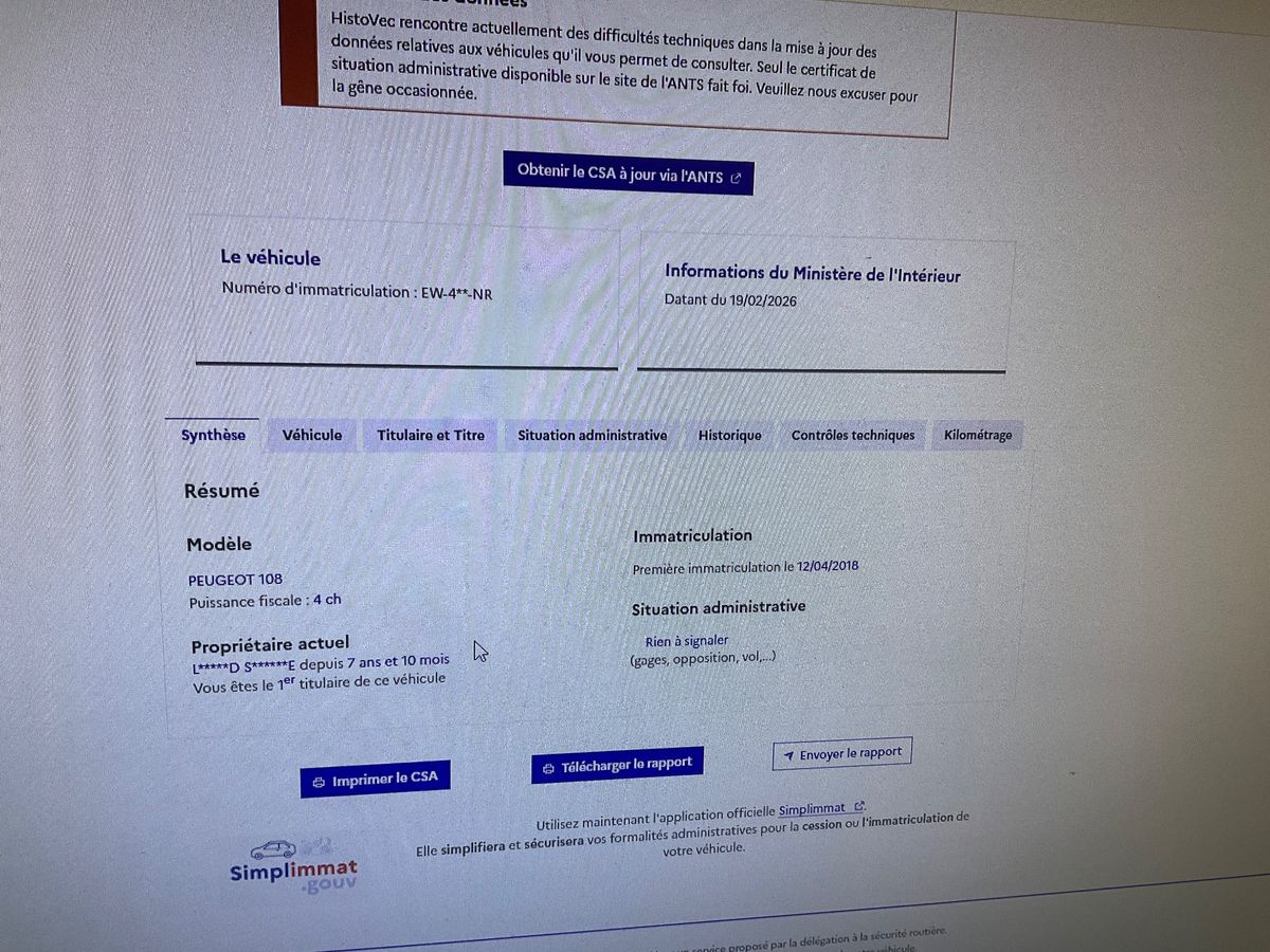 Peugeot 108 d'occasion