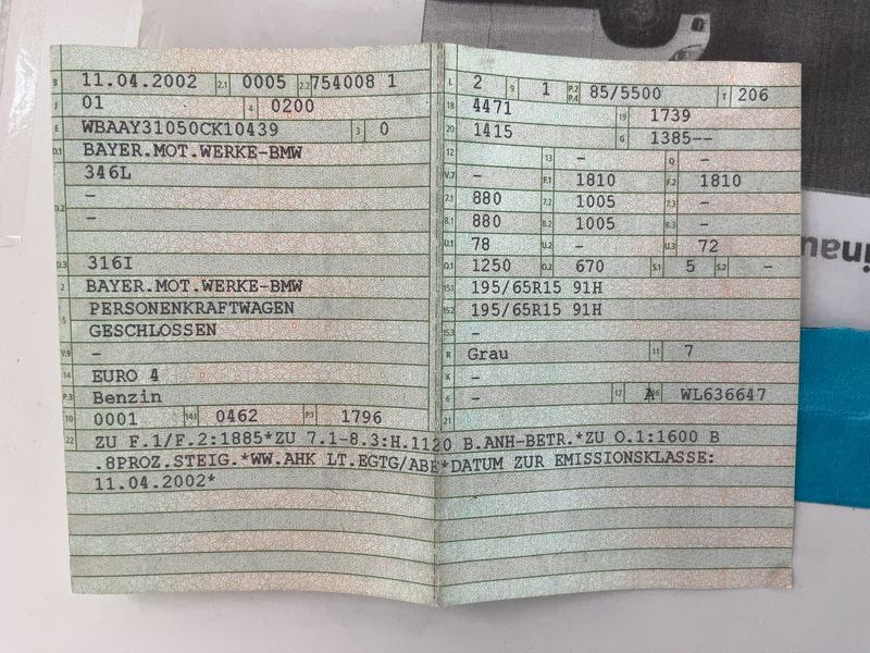BMW 3er 316i — zdjęcie 15