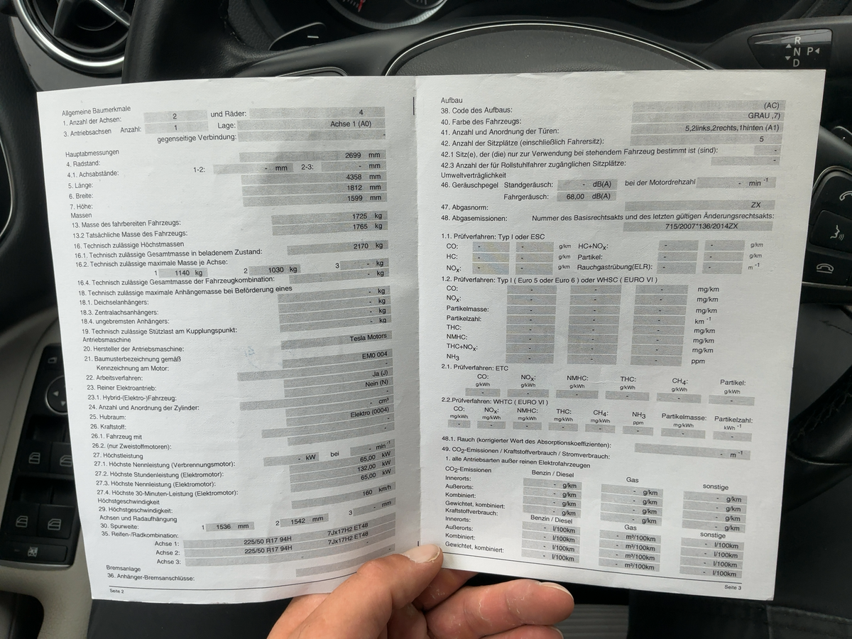 Mercedes-Benz B-Klasse B 250e Electric Drive Standard