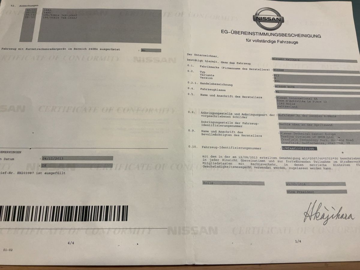 Nissan Note 1.2 Acenta