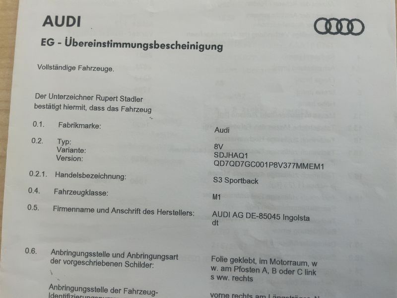Audi S3 Sportback 2.0 TFSI quattro — zdjęcie 16