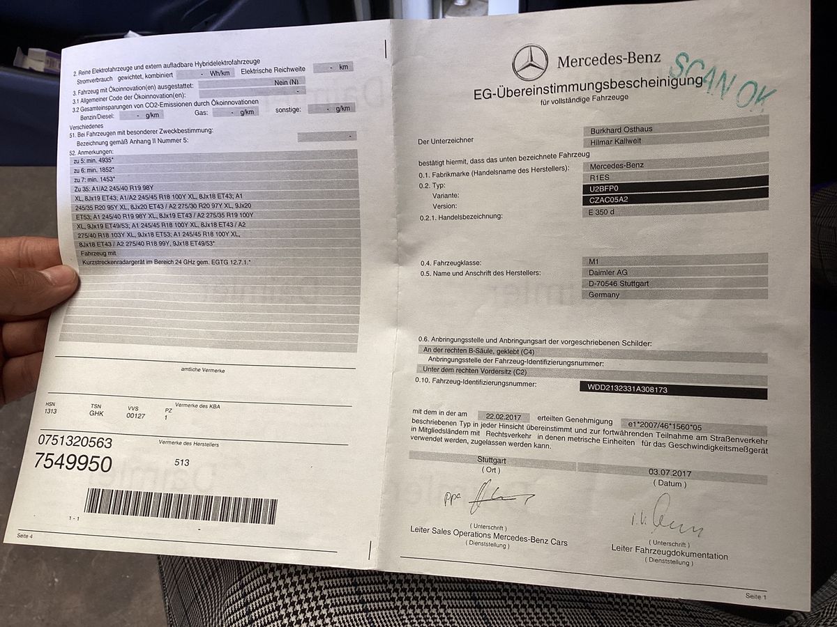 Mercedes-Benz E-Klasse E 350 d T AMG Line