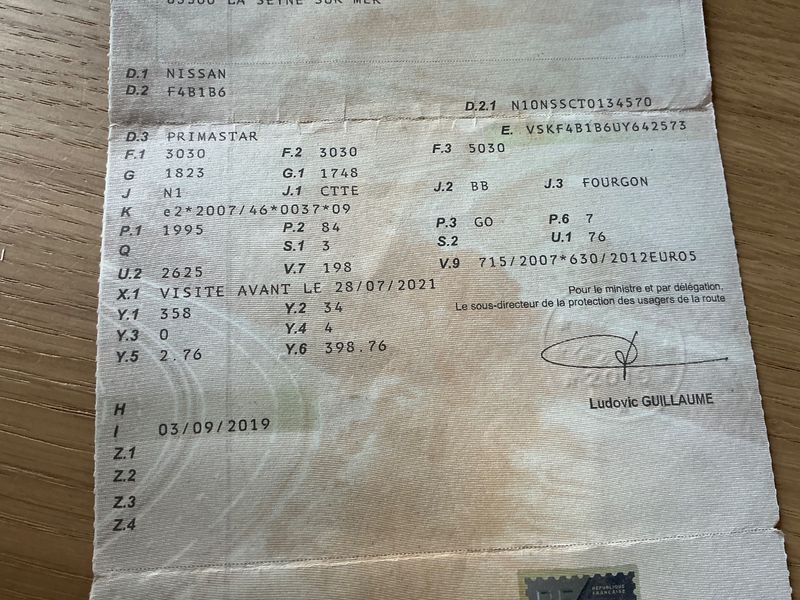 Nissan Primastar 2.0 dCi Kasten L1H1 2.7t — zdjęcie 15