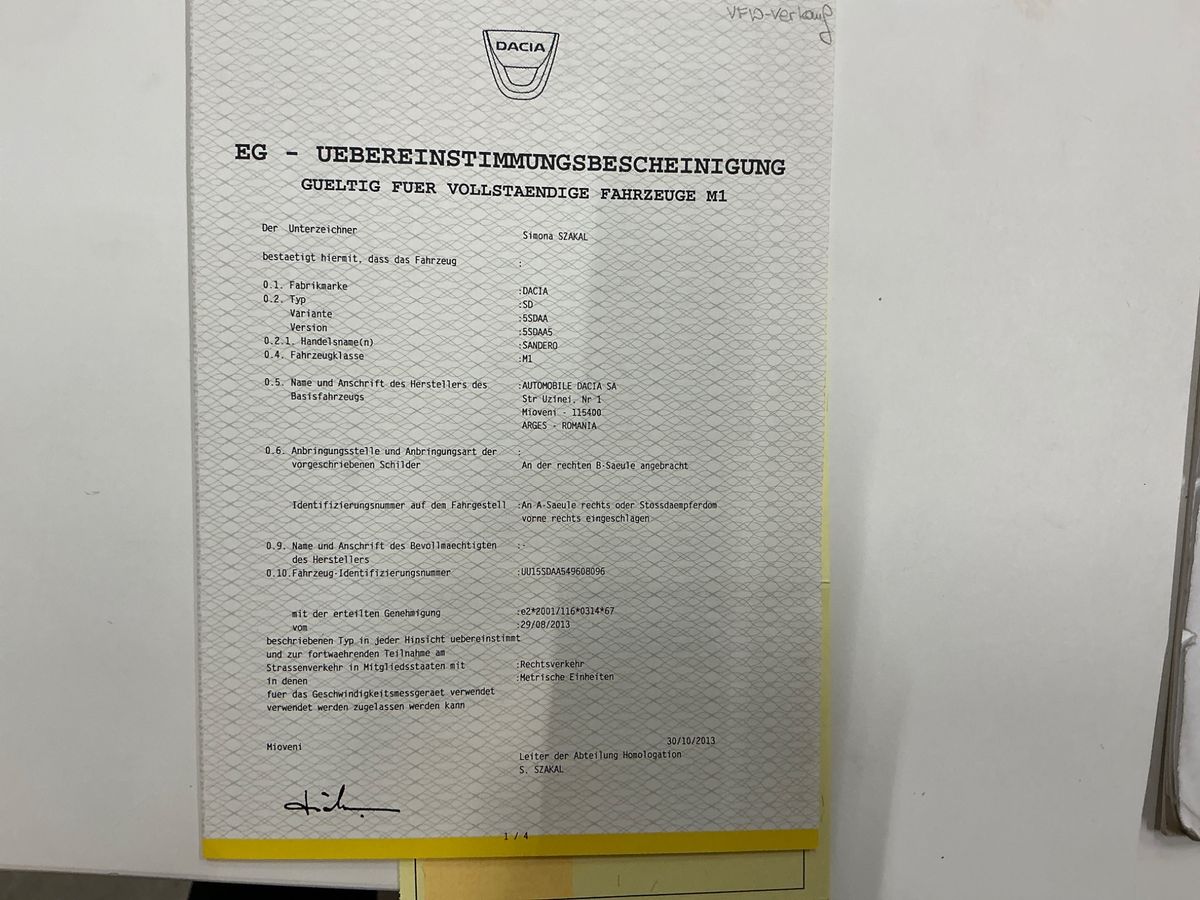 Dacia Sandero d'occasion
