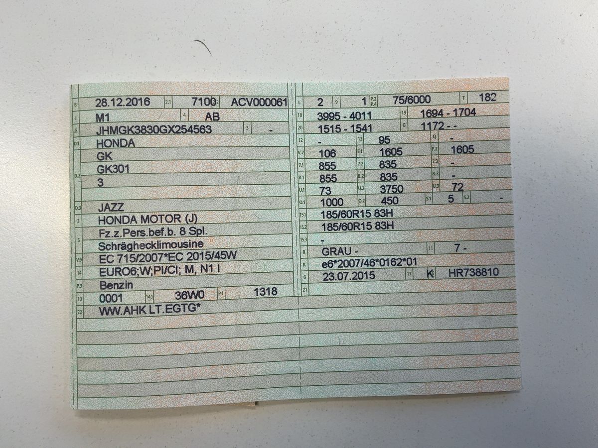 Honda Jazz d'occasion