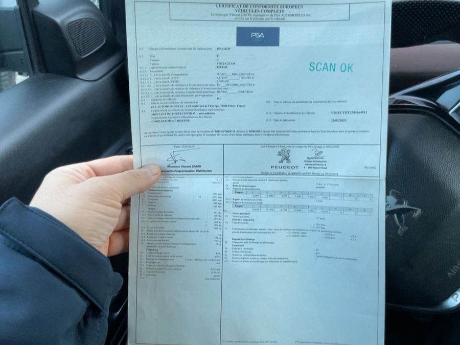 Peugeot Rifter d'occasion