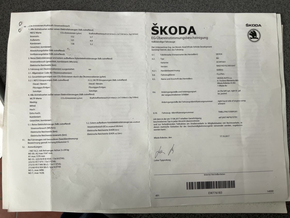 Skoda Karoq d'occasion