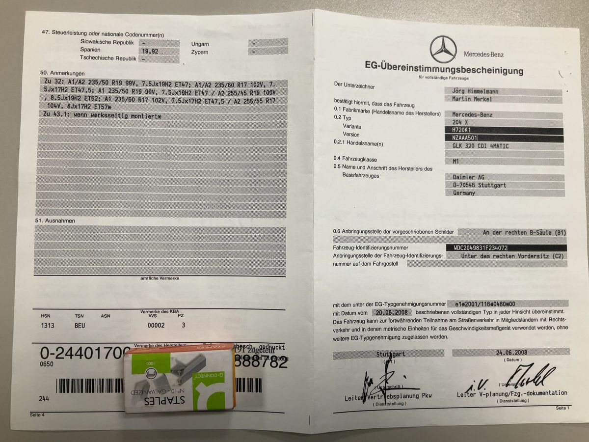 Mercedes-Benz GLK-Klasse d'occasion