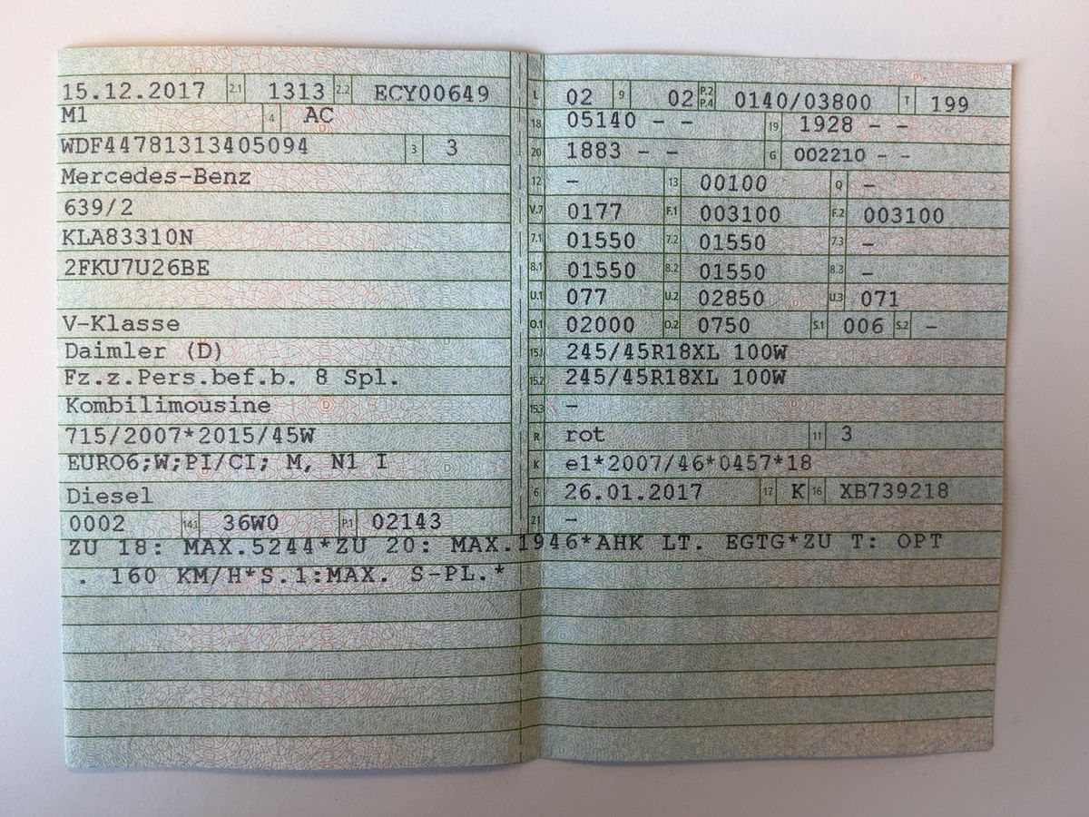 Mercedes-Benz V-Klasse d'occasion