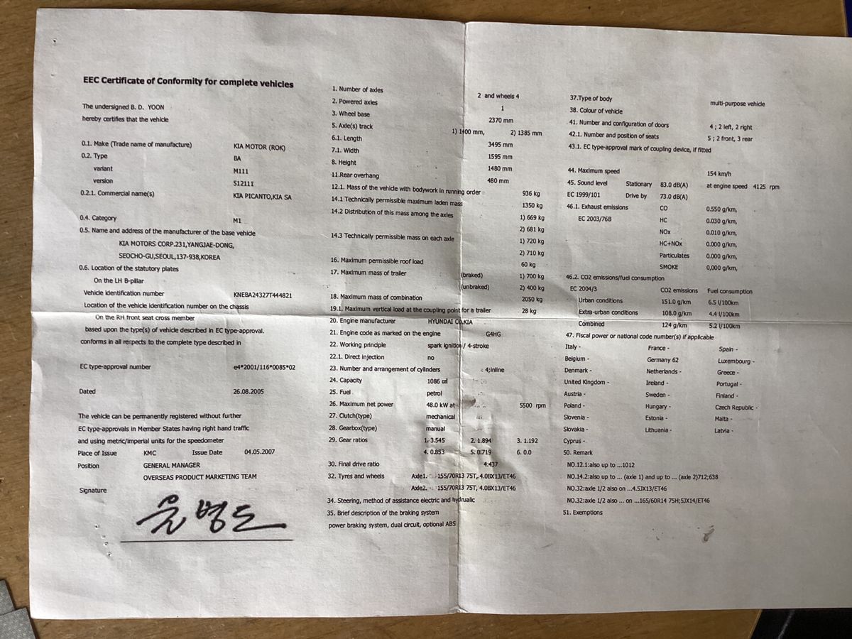 Kia Picanto 1.1 Cool