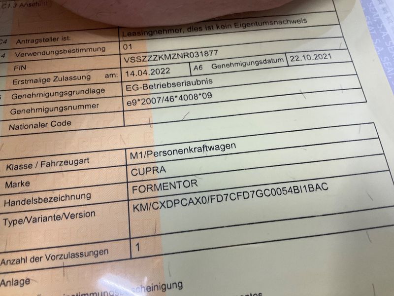 Cupra Formentor 1.5 TSI ACT 2022 – снимка 21