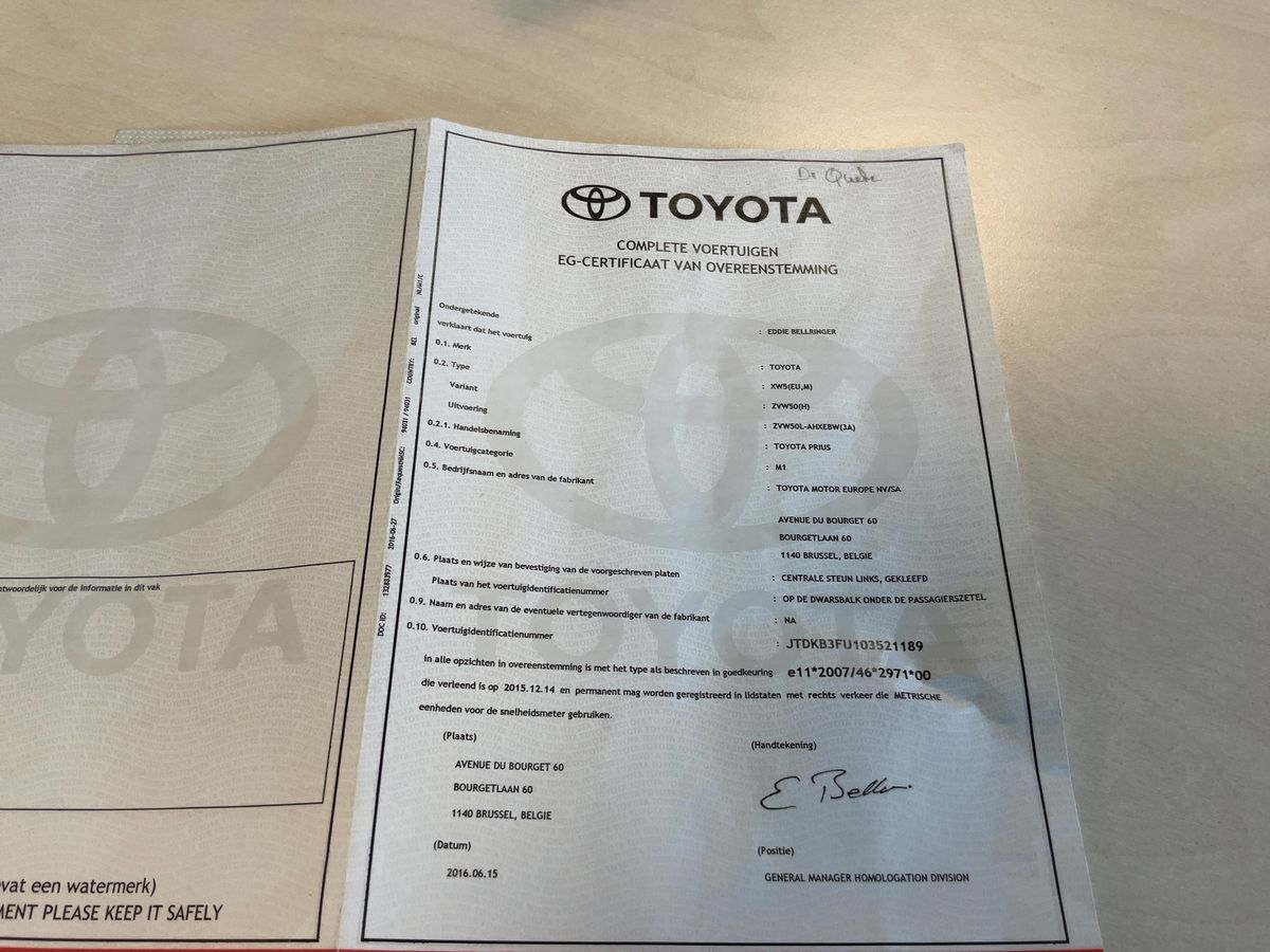 Toyota Prius d'occasion