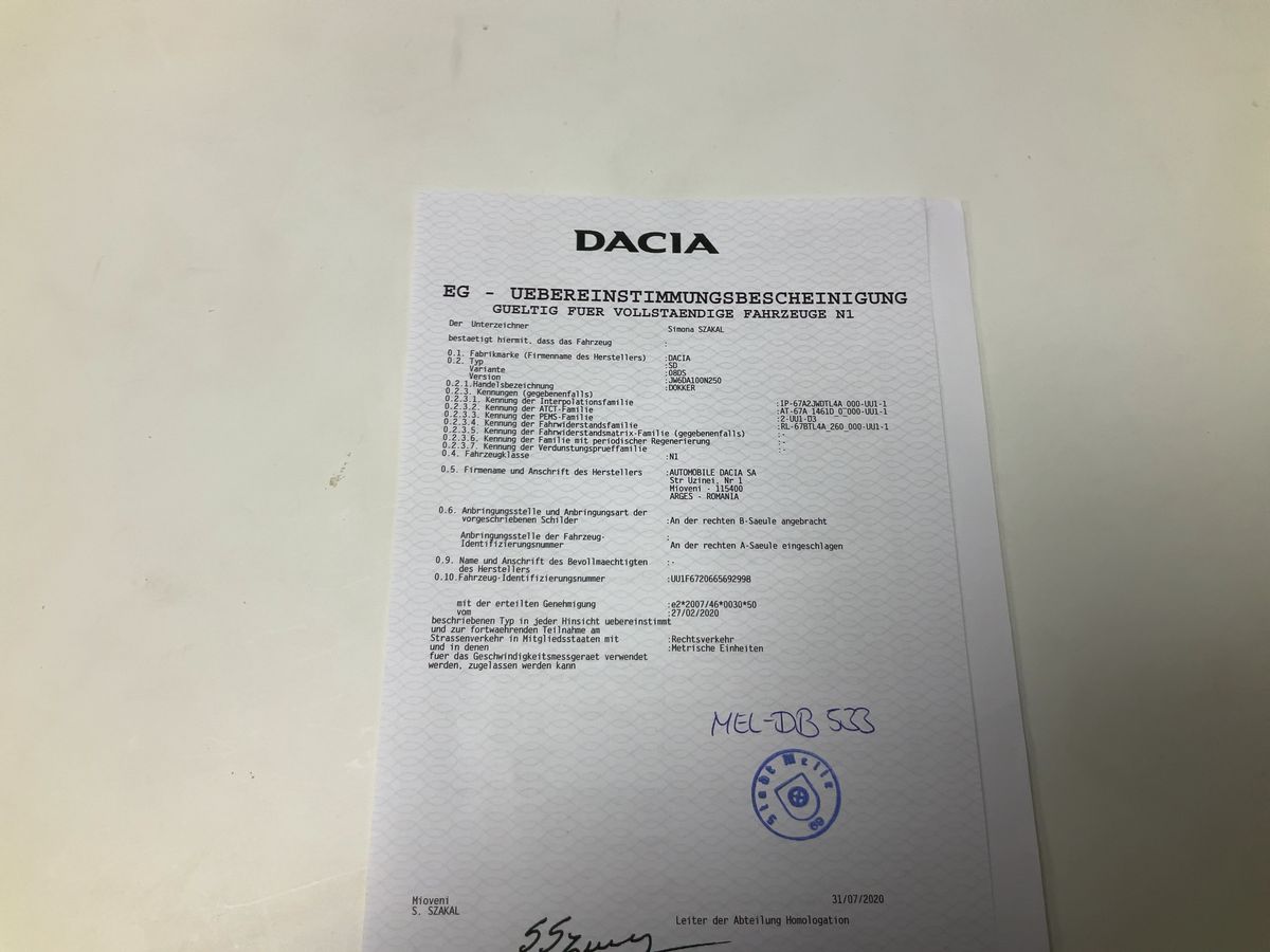 Dacia Dokker d'occasion