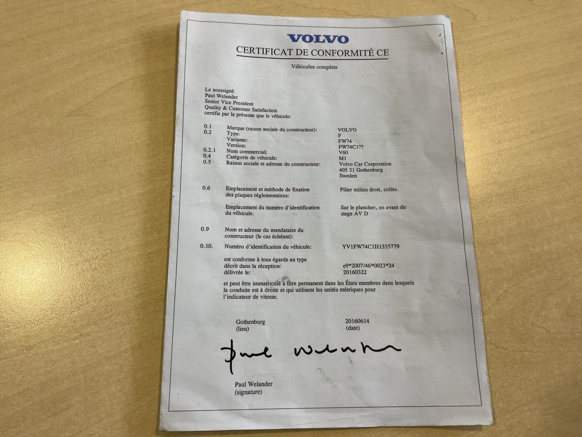 Volvo V60 d'occasion