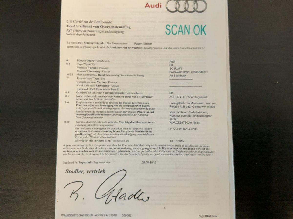 Audi A5 d'occasion
