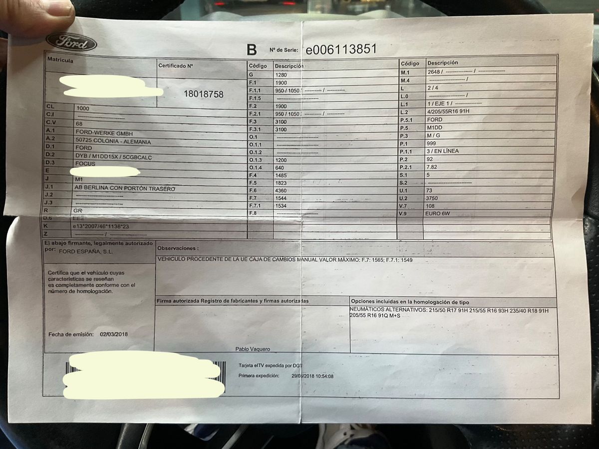 Ford Focus d'occasion