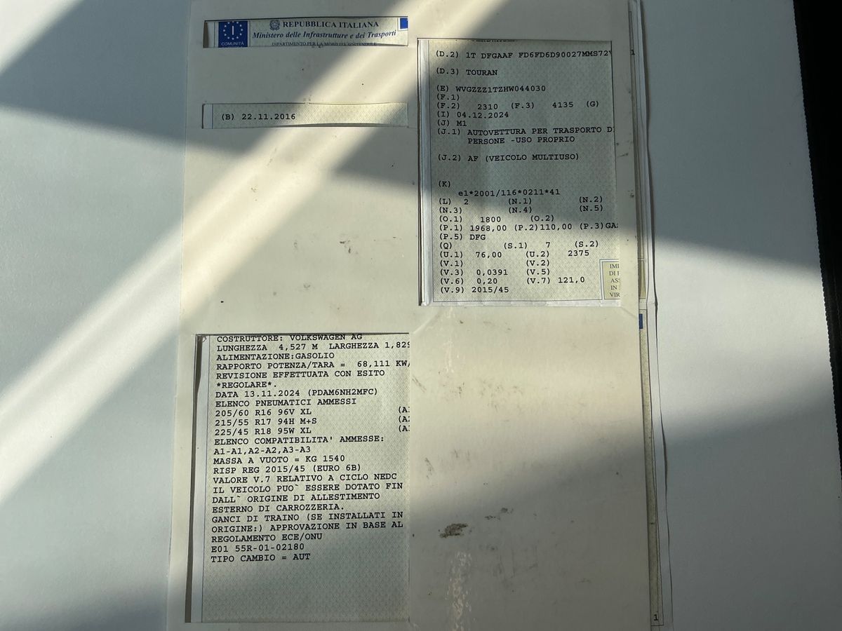 Volkswagen Touran d'occasion