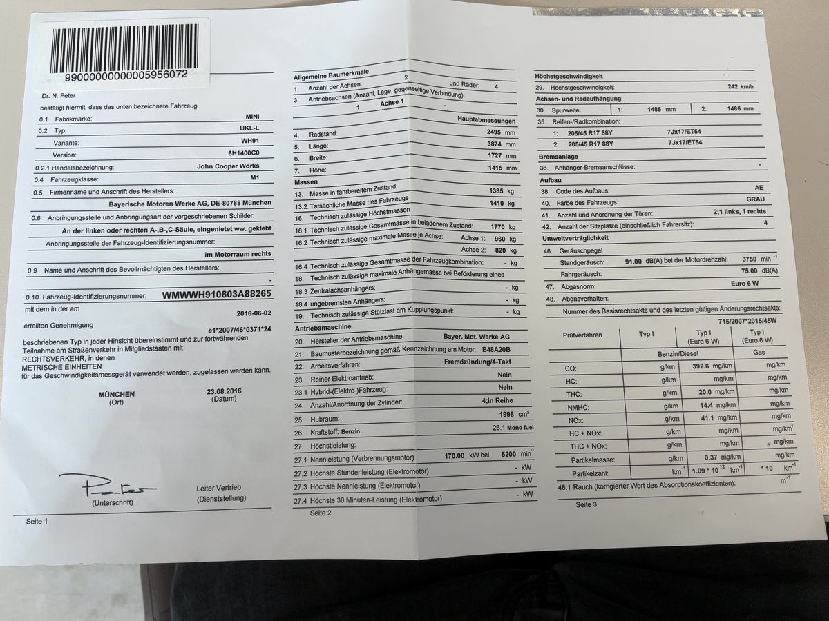 MINI Cabrio d'occasion