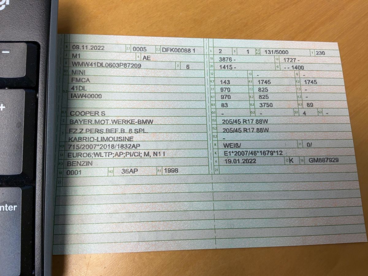 MINI Cabrio d'occasion