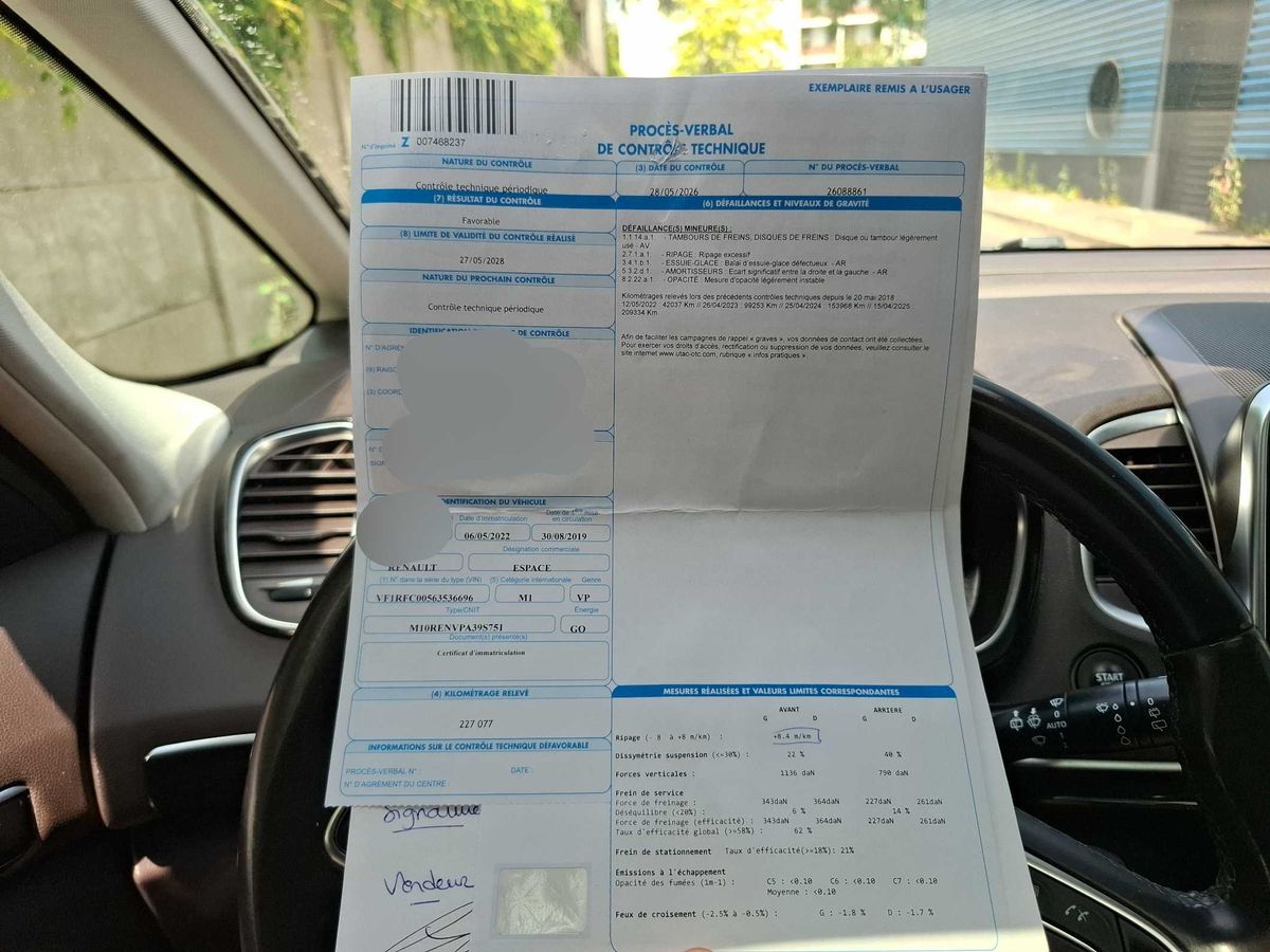 Renault Espace d'occasion