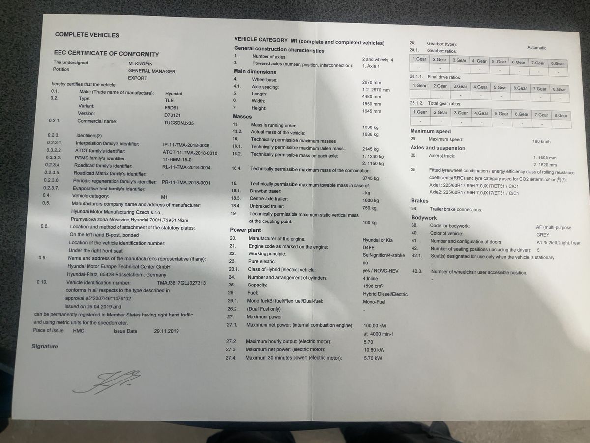 Hyundai Tucson d'occasion