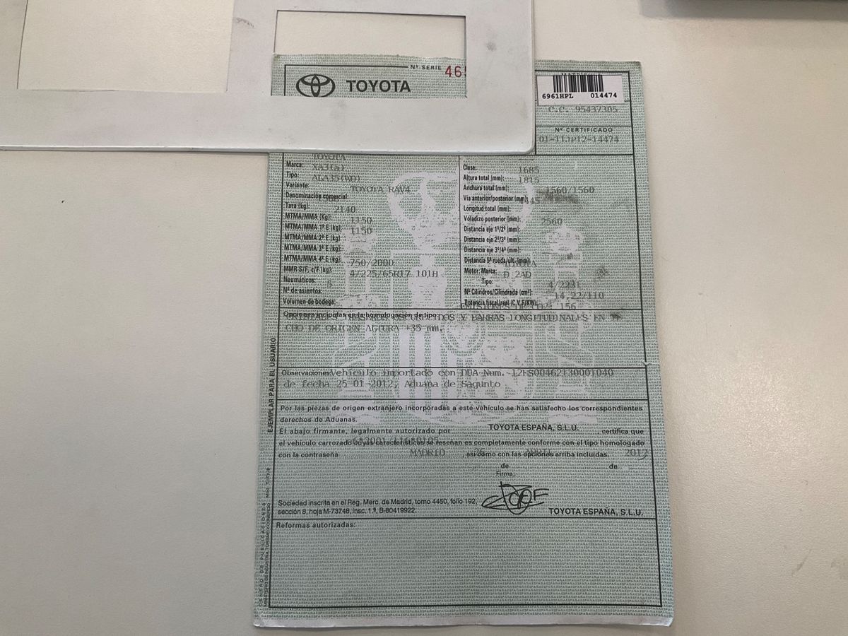 Toyota RAV d'occasion