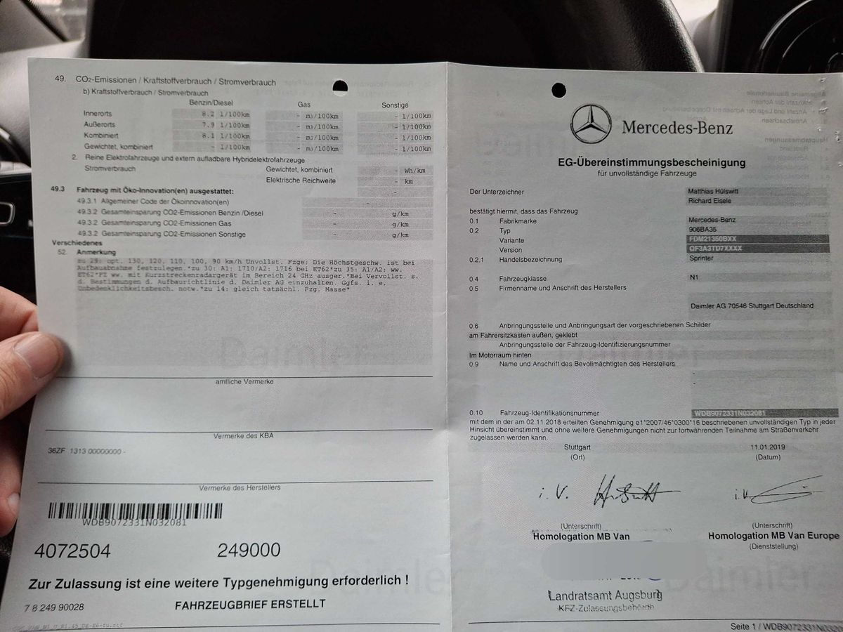 Mercedes-Benz Sprinter d'occasion