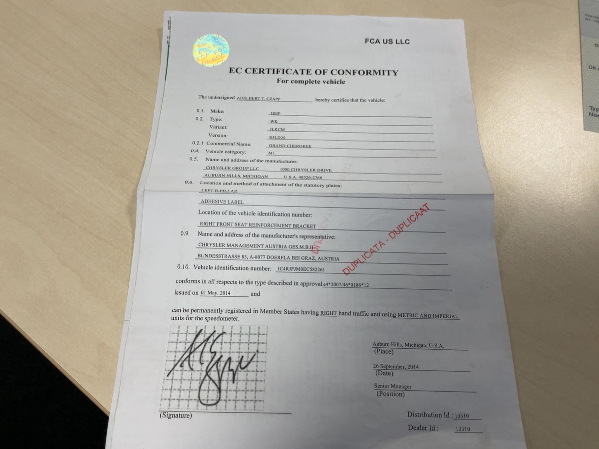 Jeep Grand d'occasion