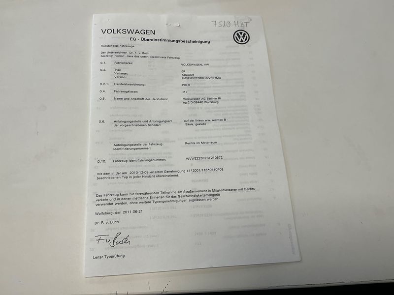 Volkswagen Polo 1.4 MPI Advance 2011 – снимка 6