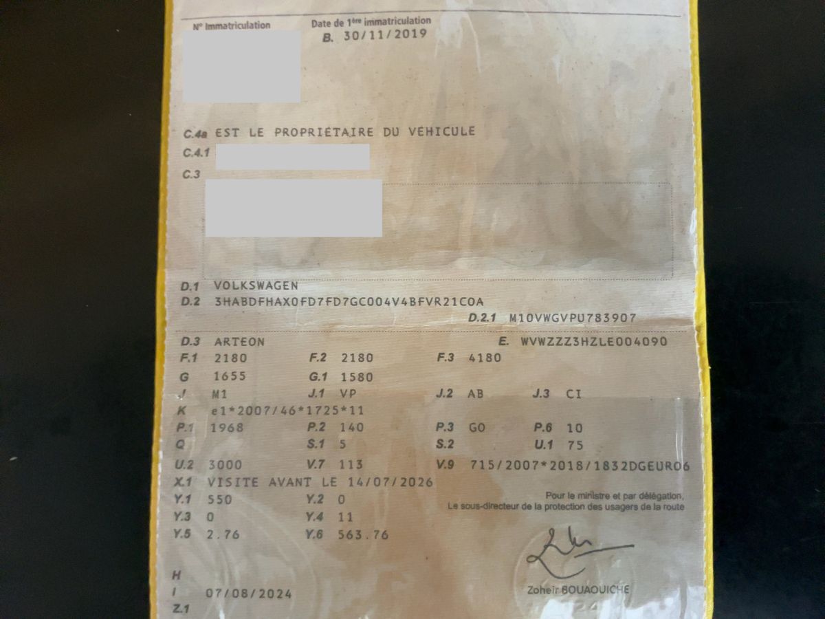 Volkswagen Arteon d'occasion