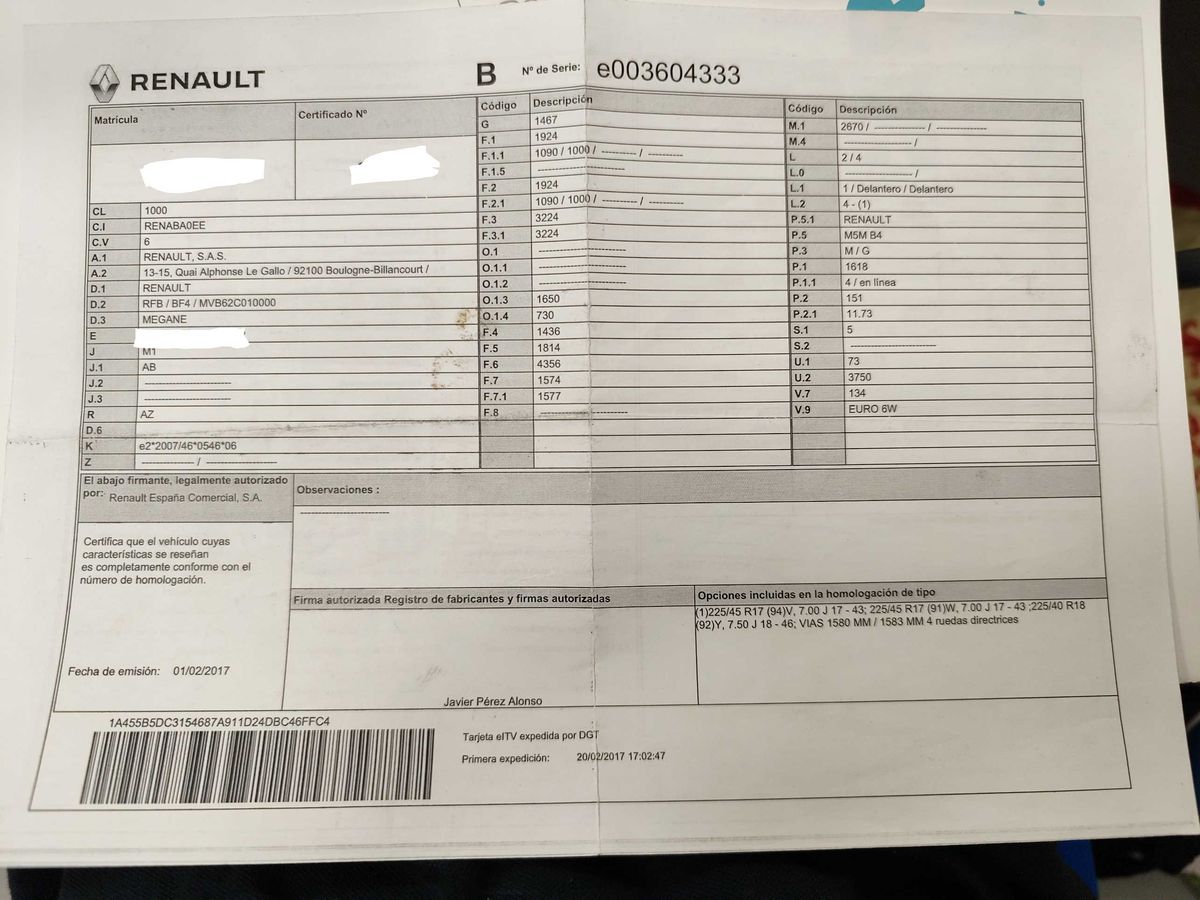 Renault Megane d'occasion