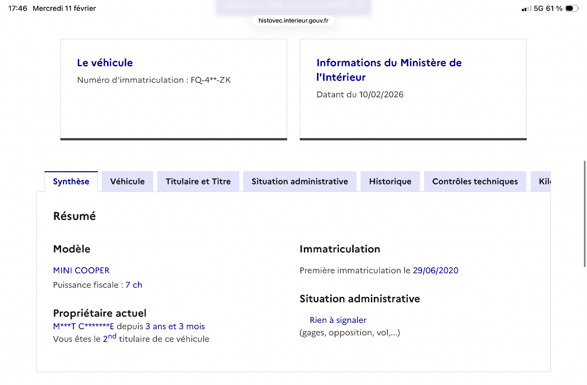 MINI Cooper d'occasion