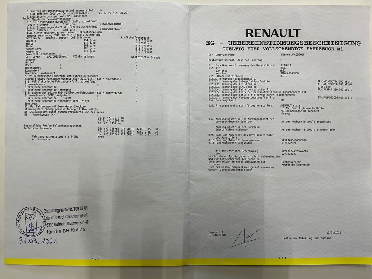 Renault Clio d'occasion