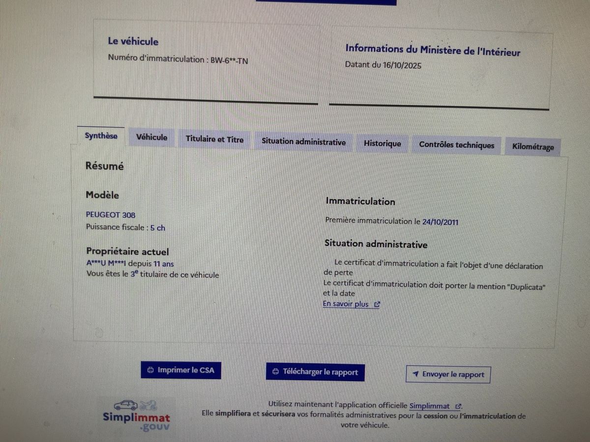 Peugeot 308 1.6 HDi Active