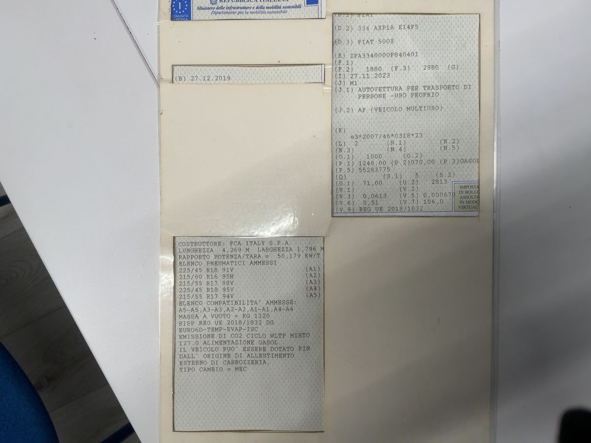 Fiat 500X d'occasion