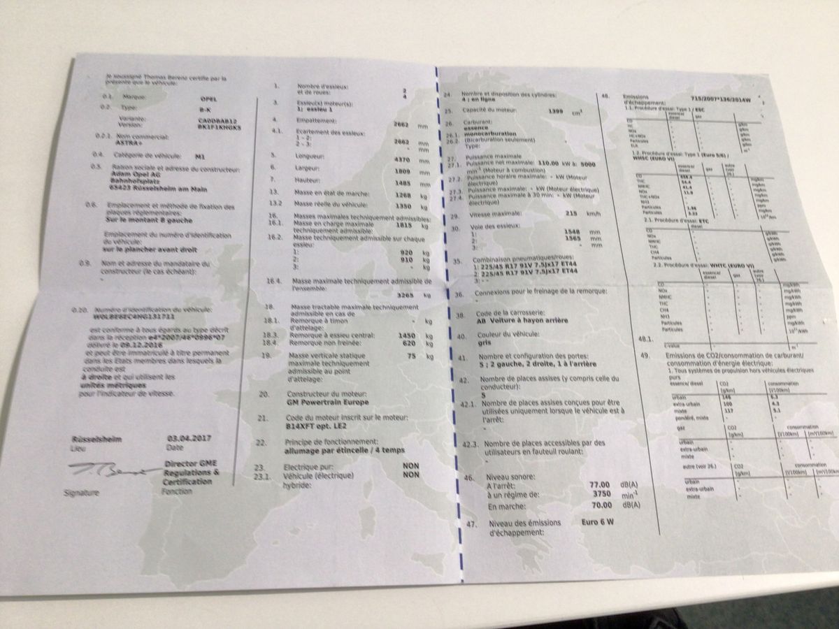 Opel Astra d'occasion