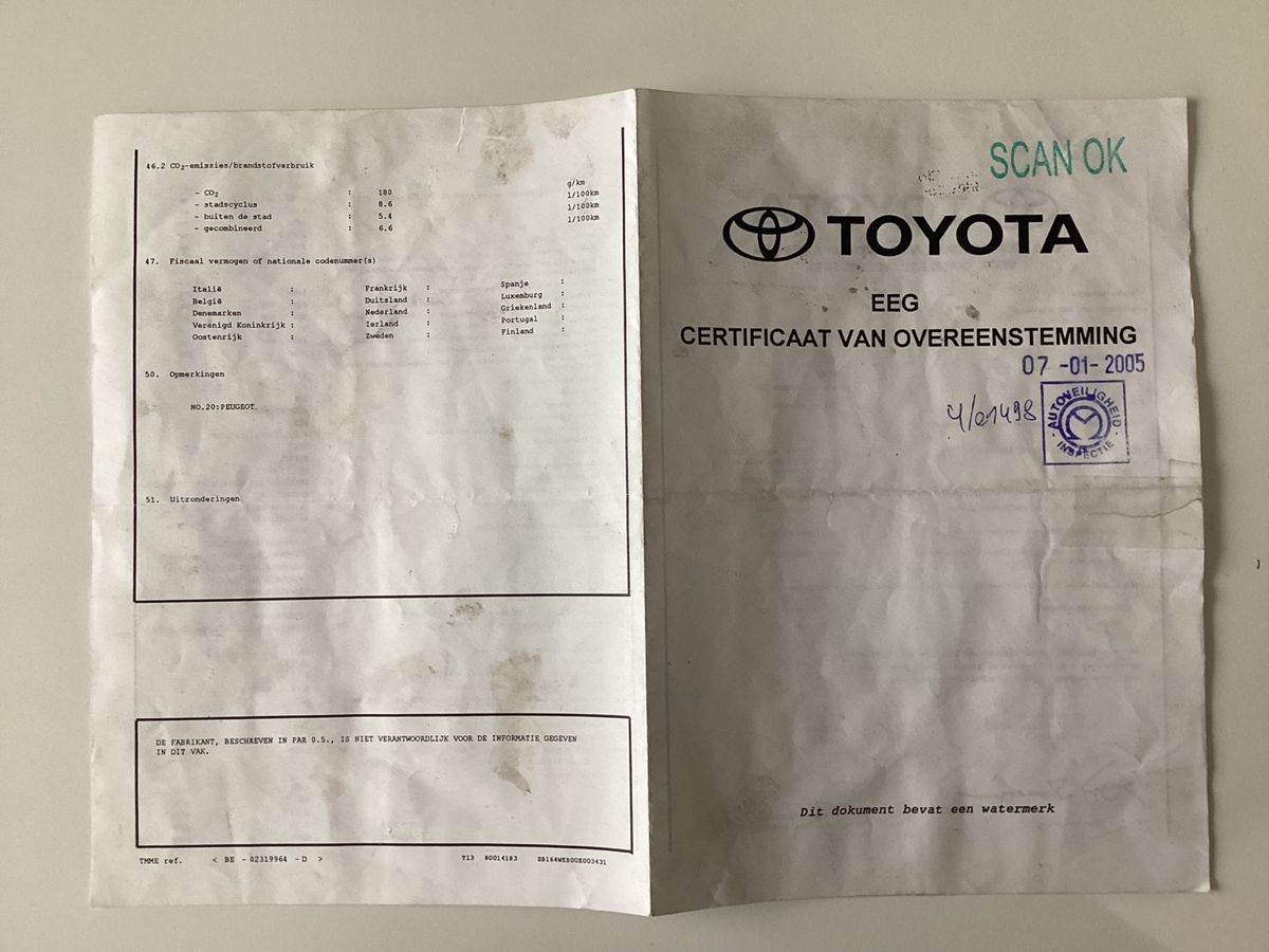 Toyota Corolla 1.9 Diesel Terra