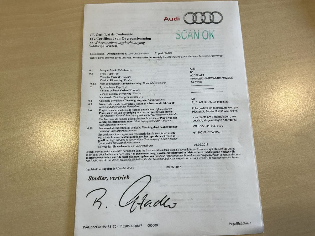 Audi A4 d'occasion
