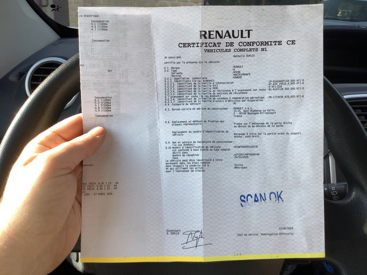 Renault Kangoo d'occasion