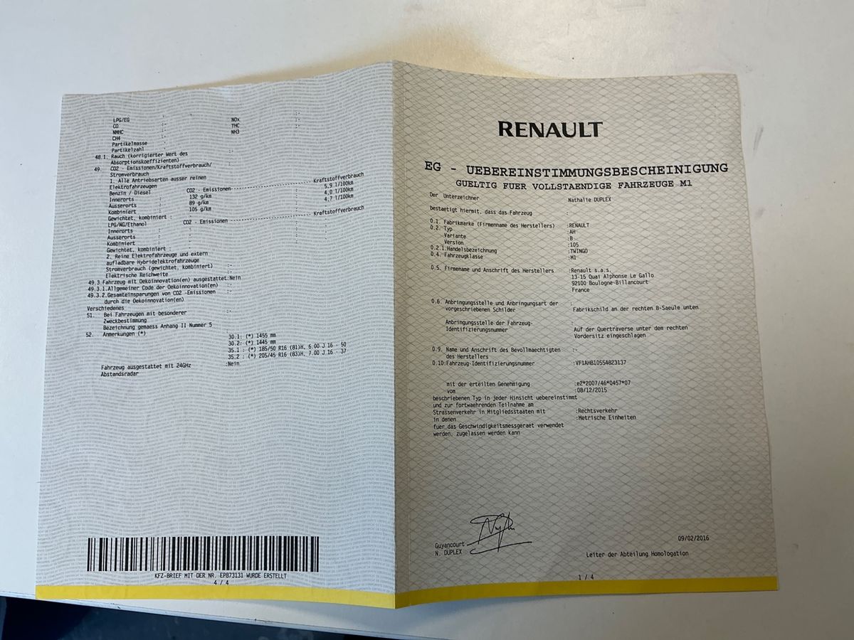 Renault Twingo d'occasion