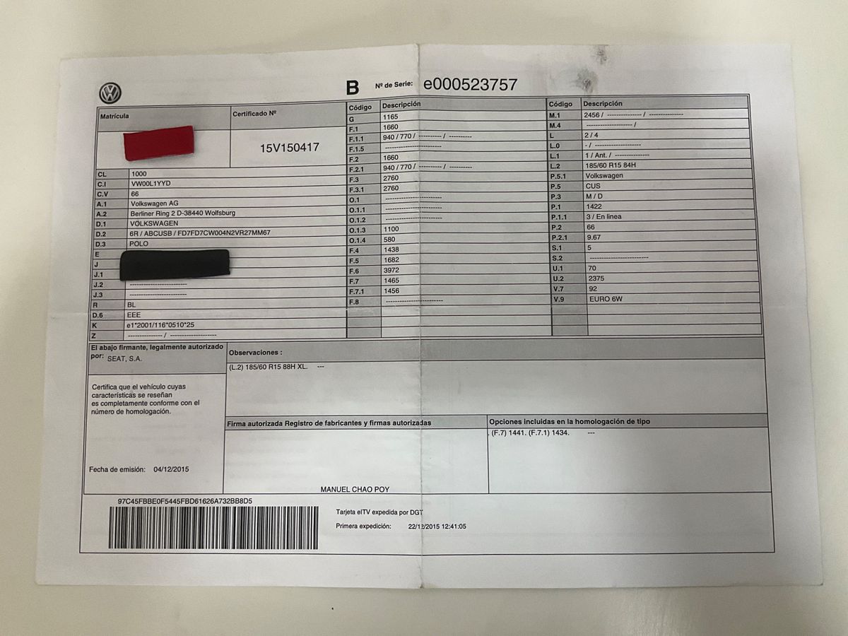 Volkswagen Polo 1.4 TDI Advance BlueMotion