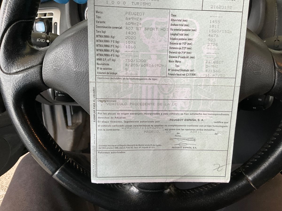 Peugeot 407 d'occasion