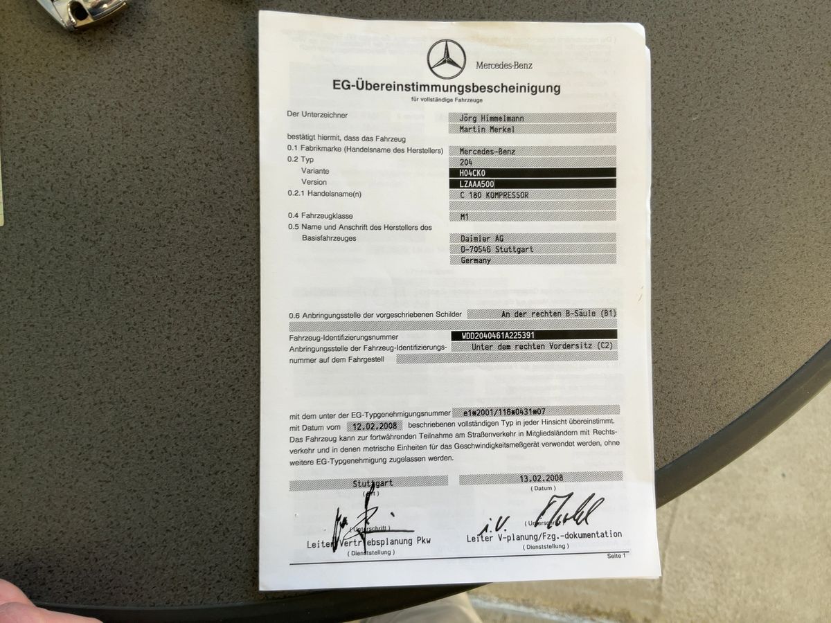 Mercedes-Benz C-Klasse d'occasion