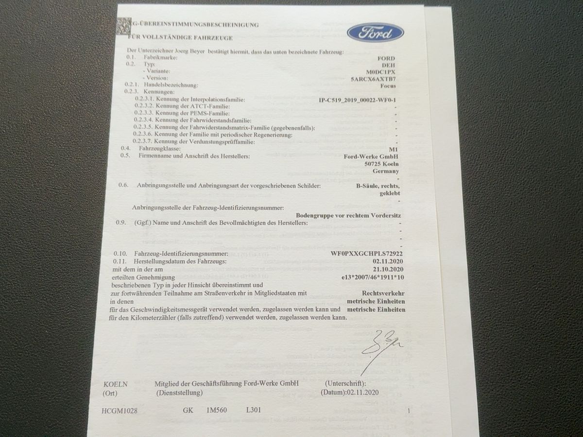 Ford Focus d'occasion