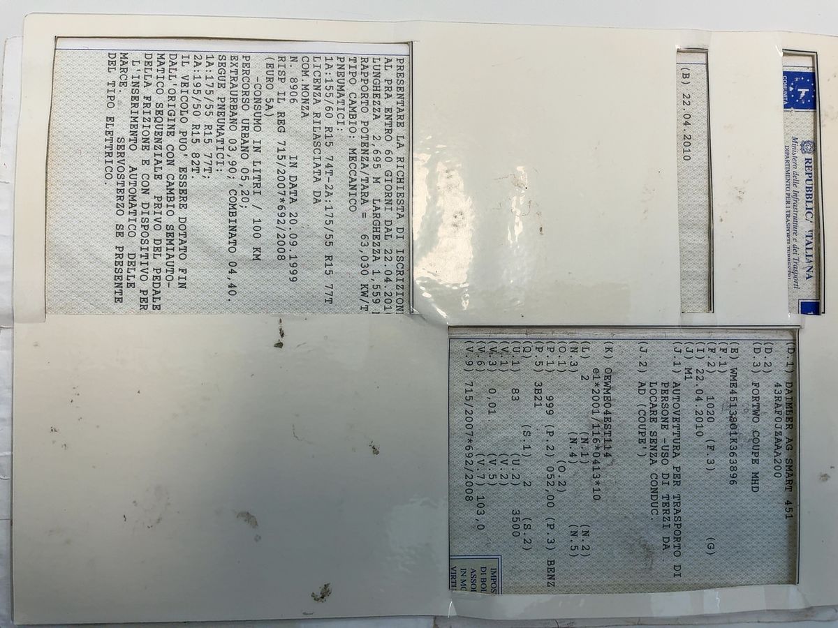 Smart fortwo d'occasion